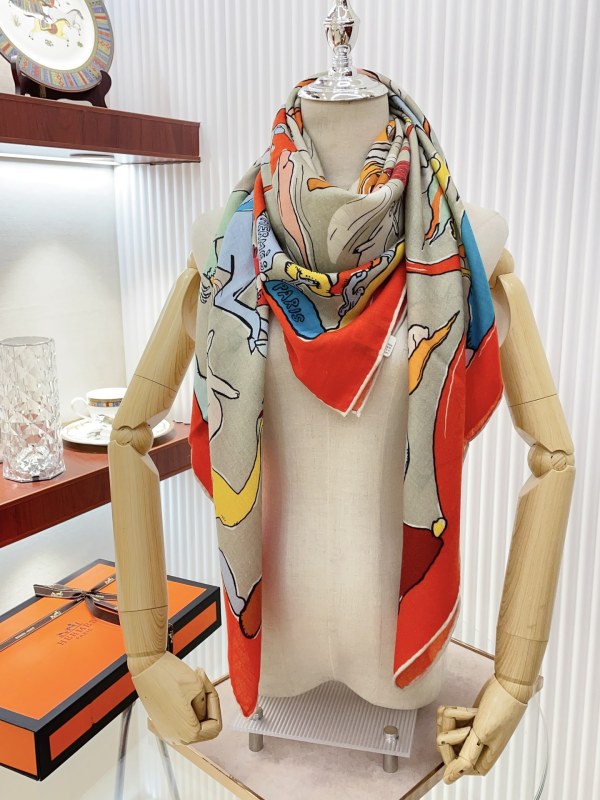 Streetwear Scarf Hermes 326591 SIZE:140cm*140cm