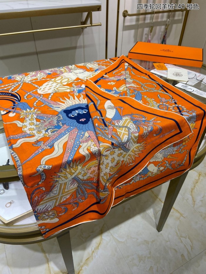Streetwear Scarf Hermes 323736 SIZE:140cm*140cm