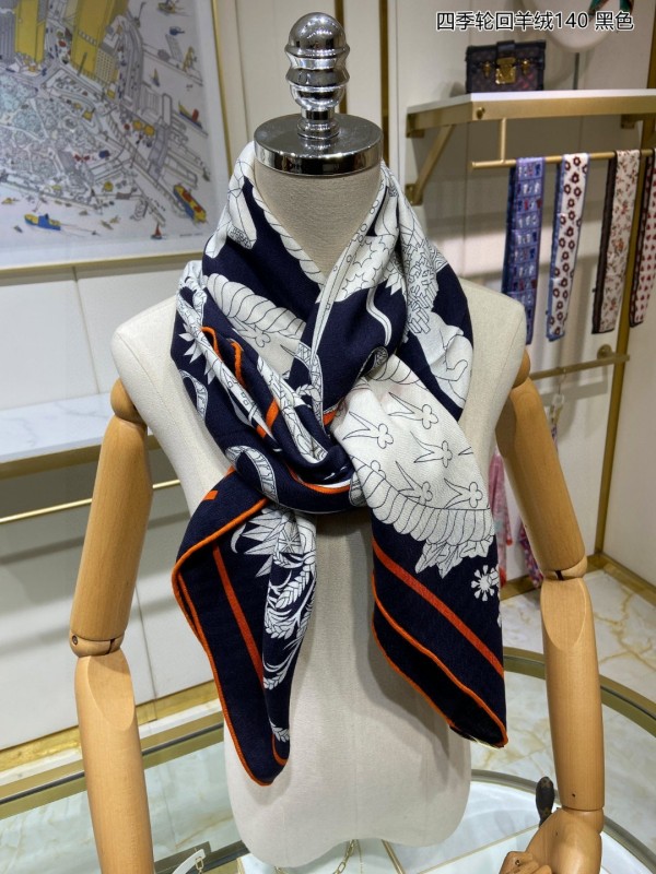 Streetwear Scarf Hermes 323735 SIZE:140cm*140cm