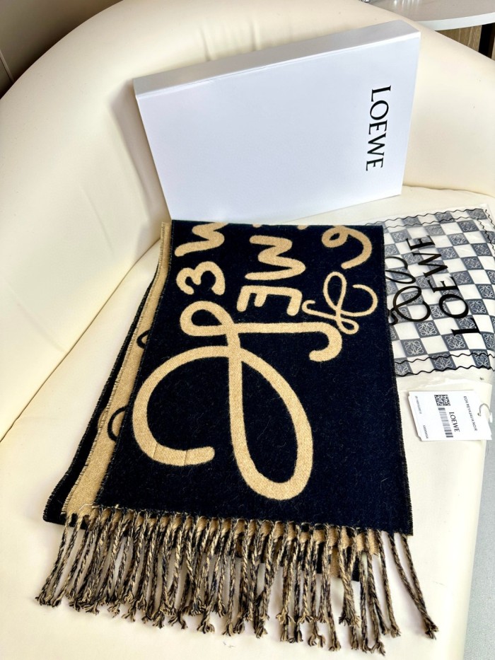 Streetwear Scarf Loewe 323667 SIZE:35 x 180cm