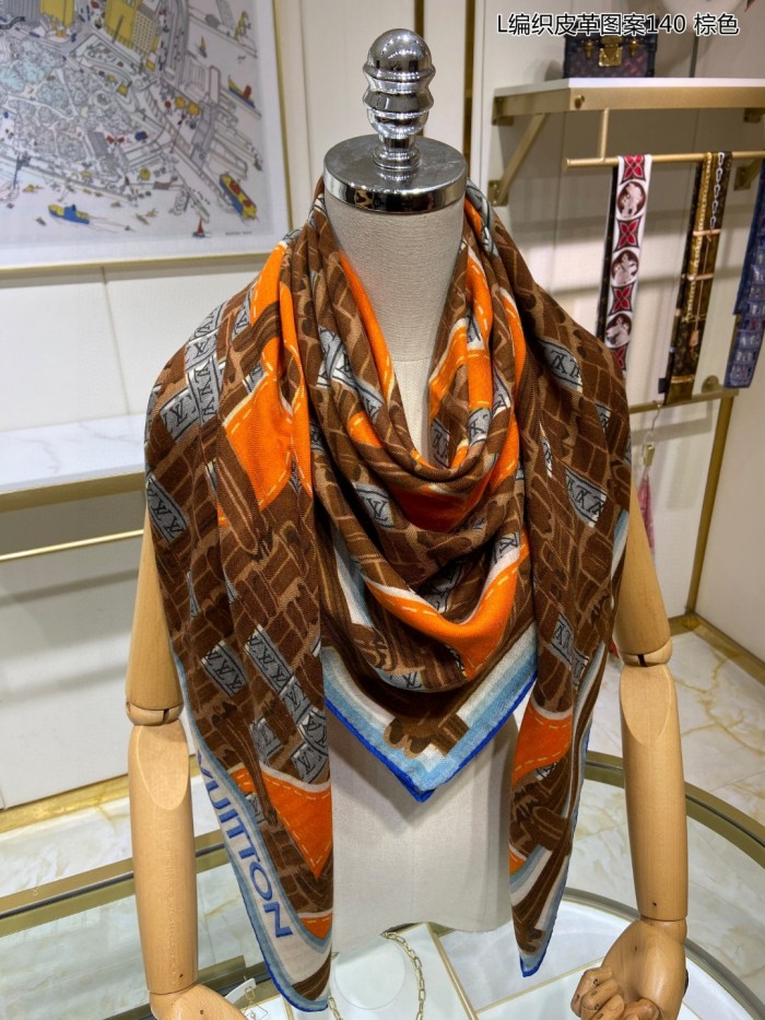 Streetwear Scarf LV 323741 SIZE:140*140cm
