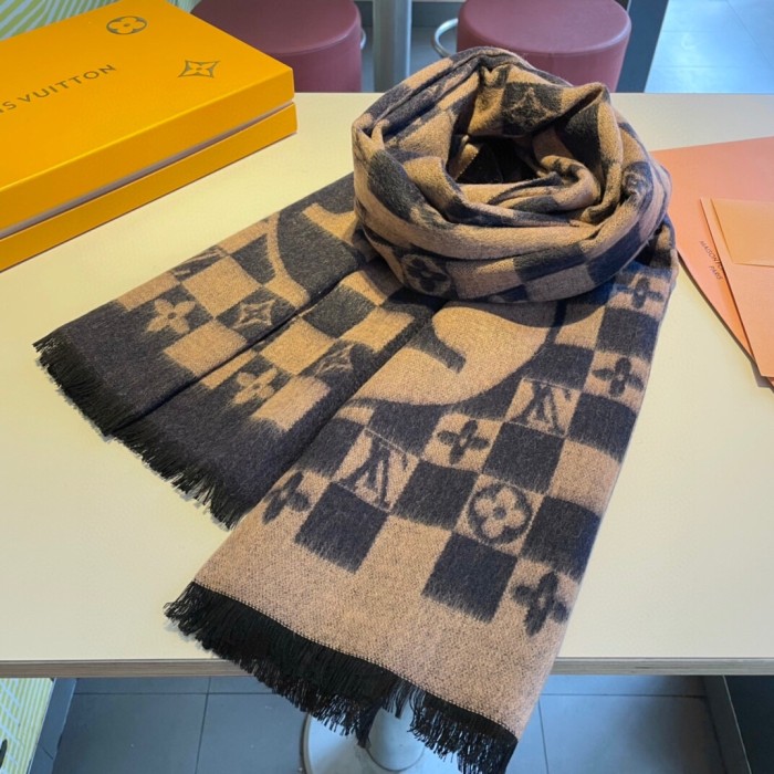 Streetwear Scarf LV 323691 SIZE:58*200CM
