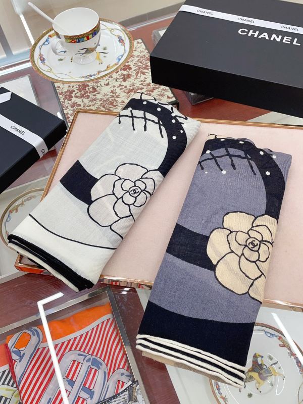 Streetwear Scarf CHANEL 326604 size：140*140cm