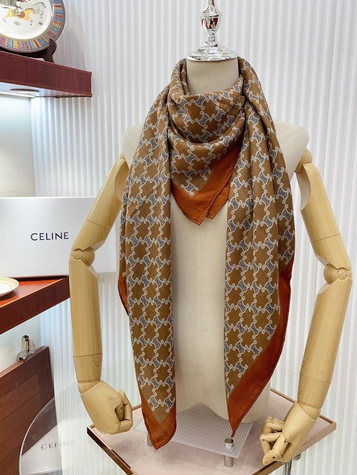 Streetwear Scarf CELINE 326608 size:135cm*135cm