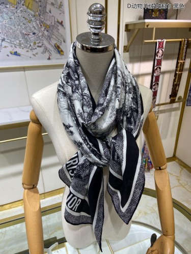 Streetwear Scarf Dior 326564 SIZE:65*185cm