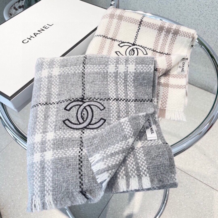 Streetwear Scarf CHANEL 326486 size：32*180cm