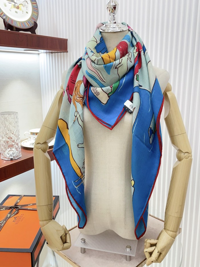 Streetwear Scarf Hermes 326590 SIZE:140cm*140cm