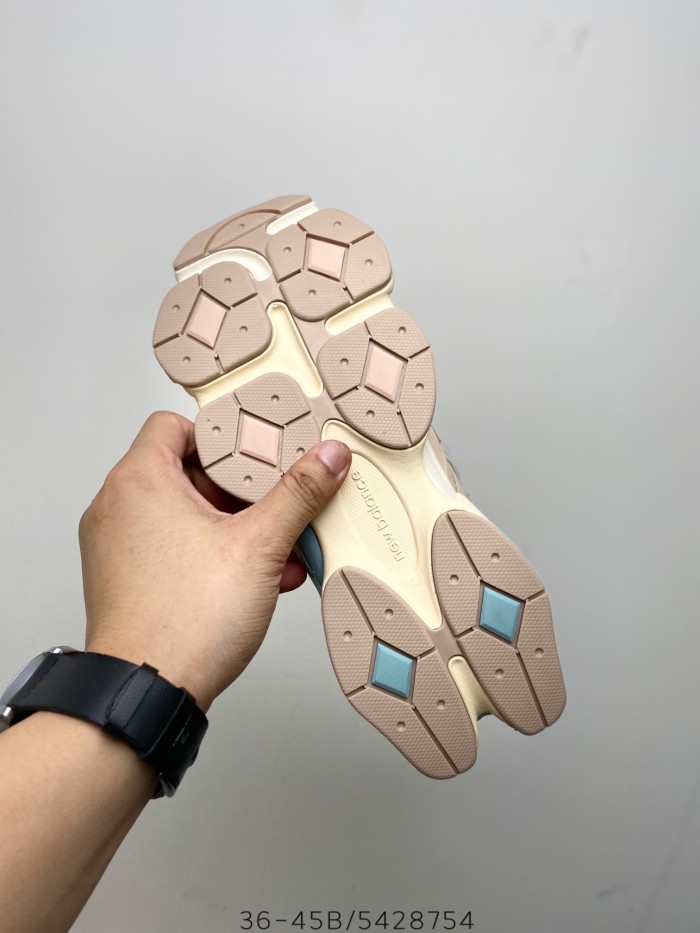 New Balance 9060 Ivory Cream Pink Sand