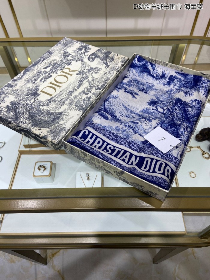 Streetwear Scarf Dior 326562 SIZE:65*185cm