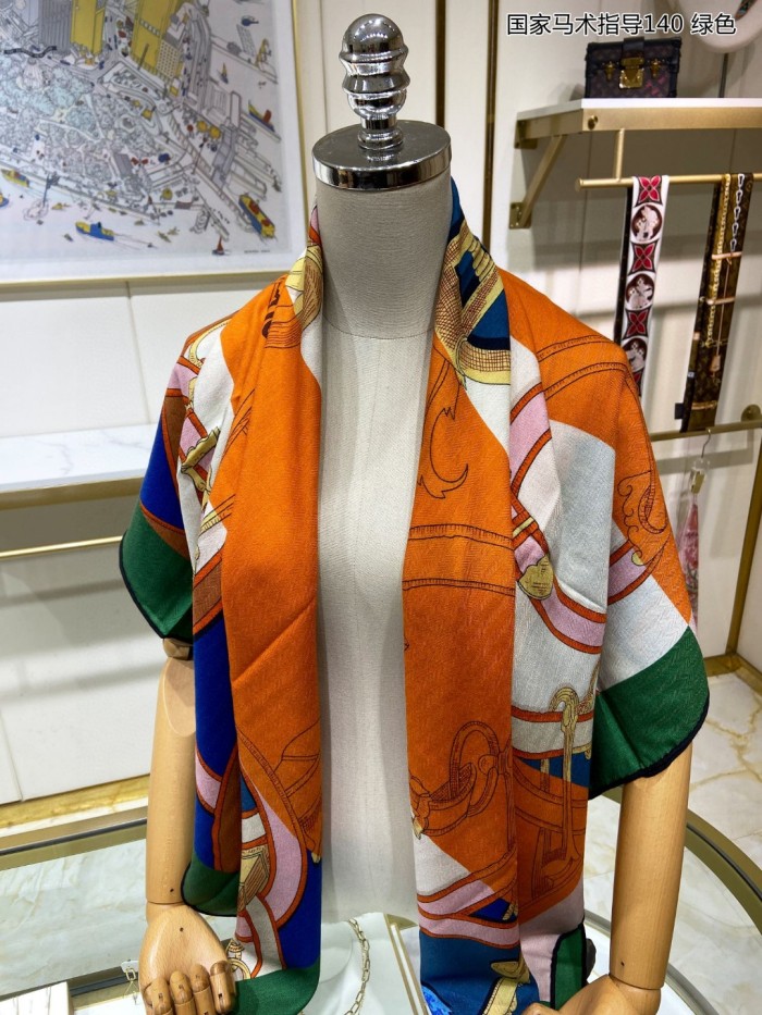 Streetwear Scarf Hermes 326584 SIZE:140cm*140cm