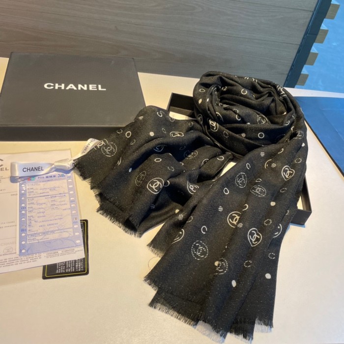 Streetwear Scarf CHANEL 326524 size：100*200cm