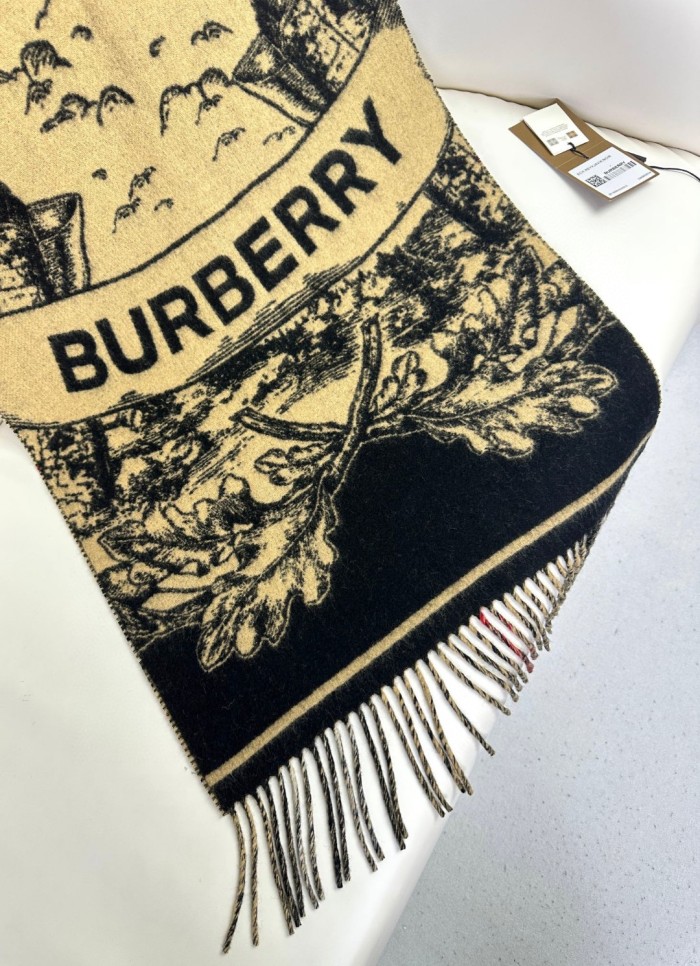 Streetwear Scarf BURBERRY 326347 size：230cmx50cm