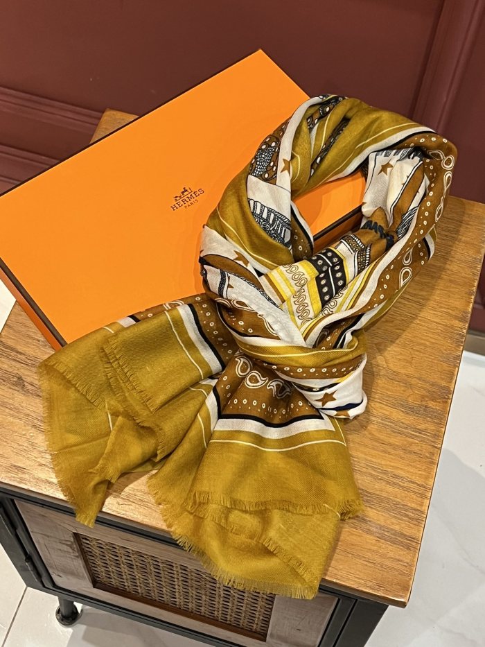 Streetwear Scarf Hermes 326310 SIZE:200*100cm