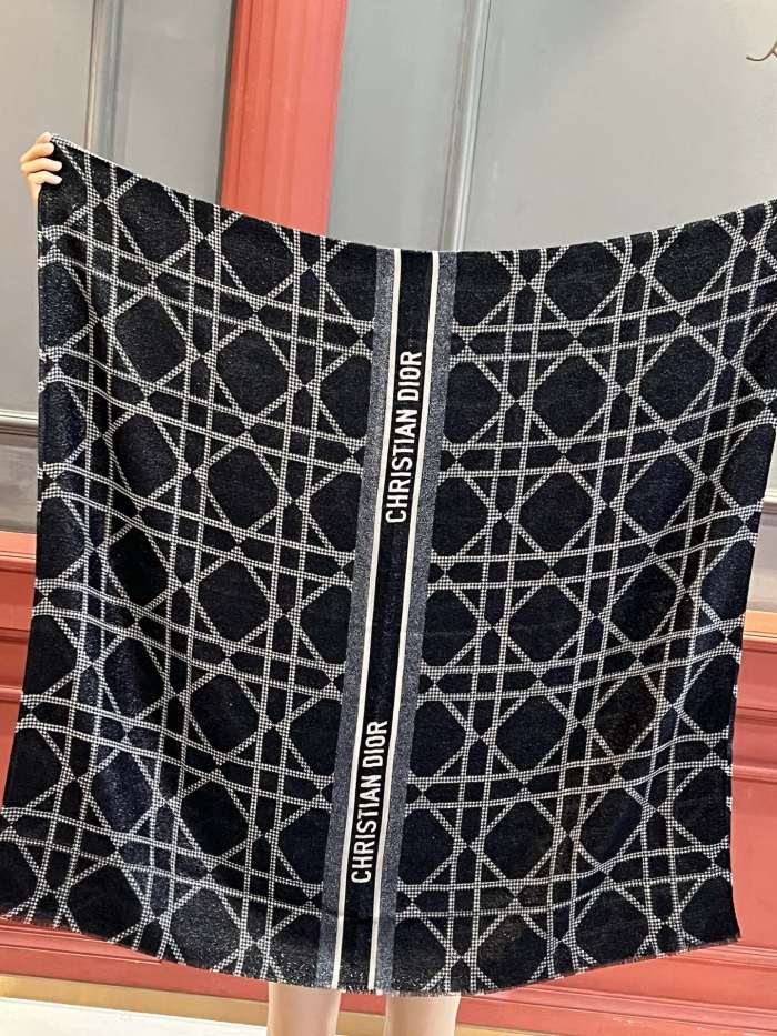 Streetwear Scarf Dior 326321 SIZE:110x200cm
