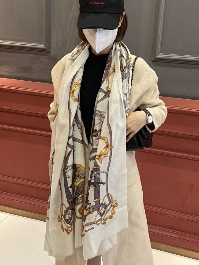 Streetwear Scarf Hermes 326304 SIZE:110*200cm