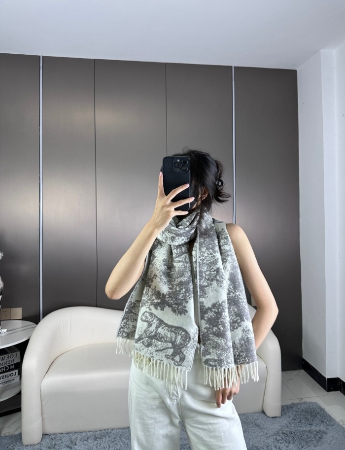 Streetwear Scarf Dior 326335 SIZE:65*185cm
