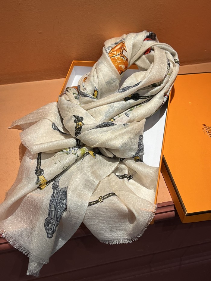 Streetwear Scarf Hermes 326399 SIZE:110x200cm