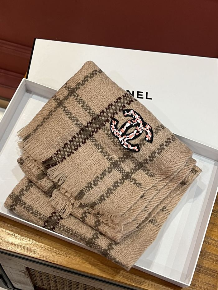 Streetwear Scarf CHANEL 326324 size：40x190cm