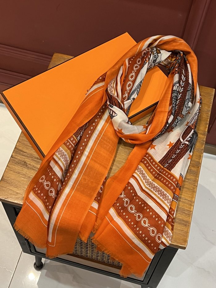Streetwear Scarf Hermes 326311 SIZE:200*100cm