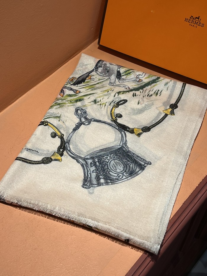 Streetwear Scarf Hermes 326399 SIZE:110x200cm