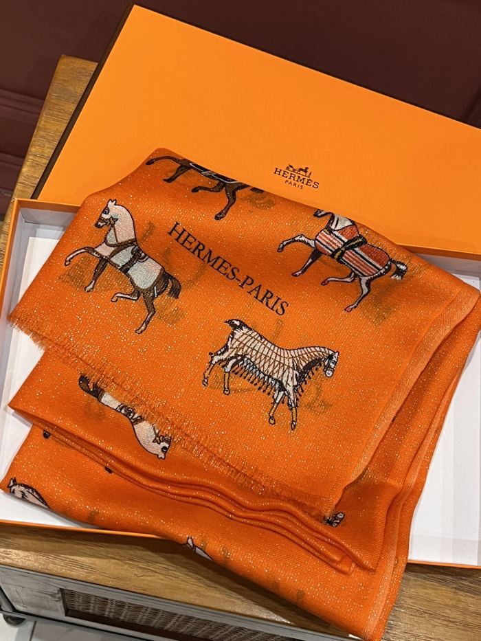 Streetwear Scarf Hermes 326414 SIZE:110x200cm