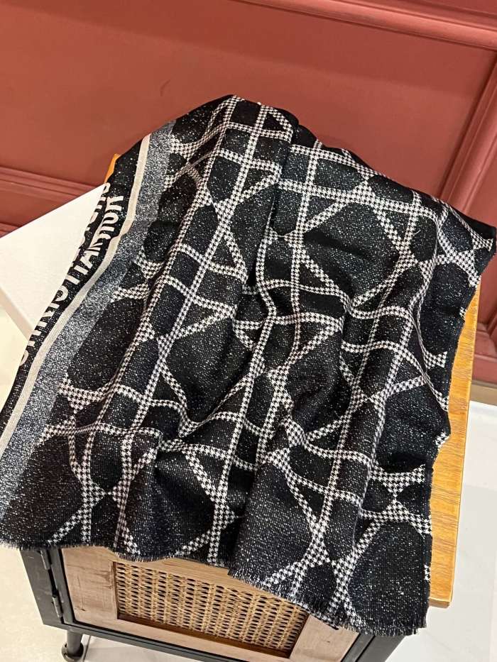 Streetwear Scarf Dior 326321 SIZE:110x200cm