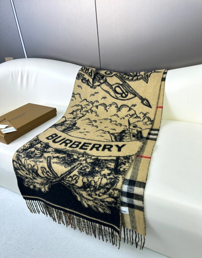 Streetwear Scarf BURBERRY 326347 size：230cmx50cm