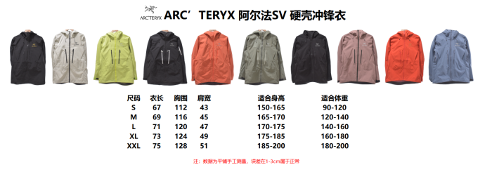 Clothes ARC'TERYX 134
