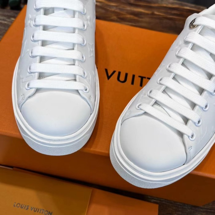 Louis Vuitton White print