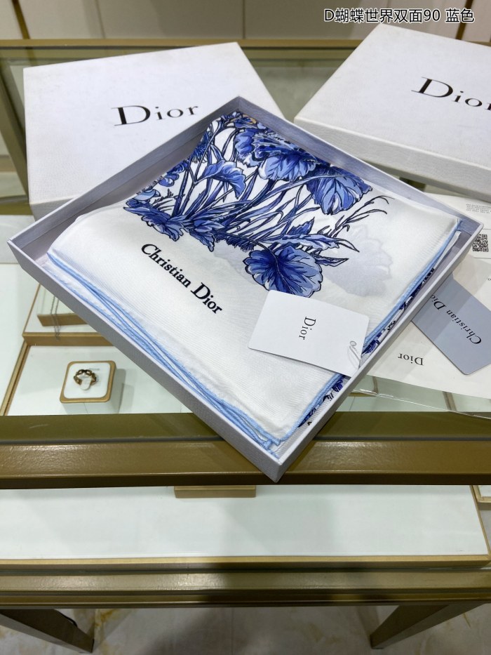 Streetwear Scarf Dior 326020 SIZE:90cm*90cm