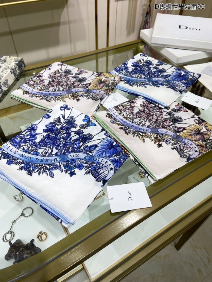 Streetwear Scarf Dior 326019 SIZE:90cm*90cm