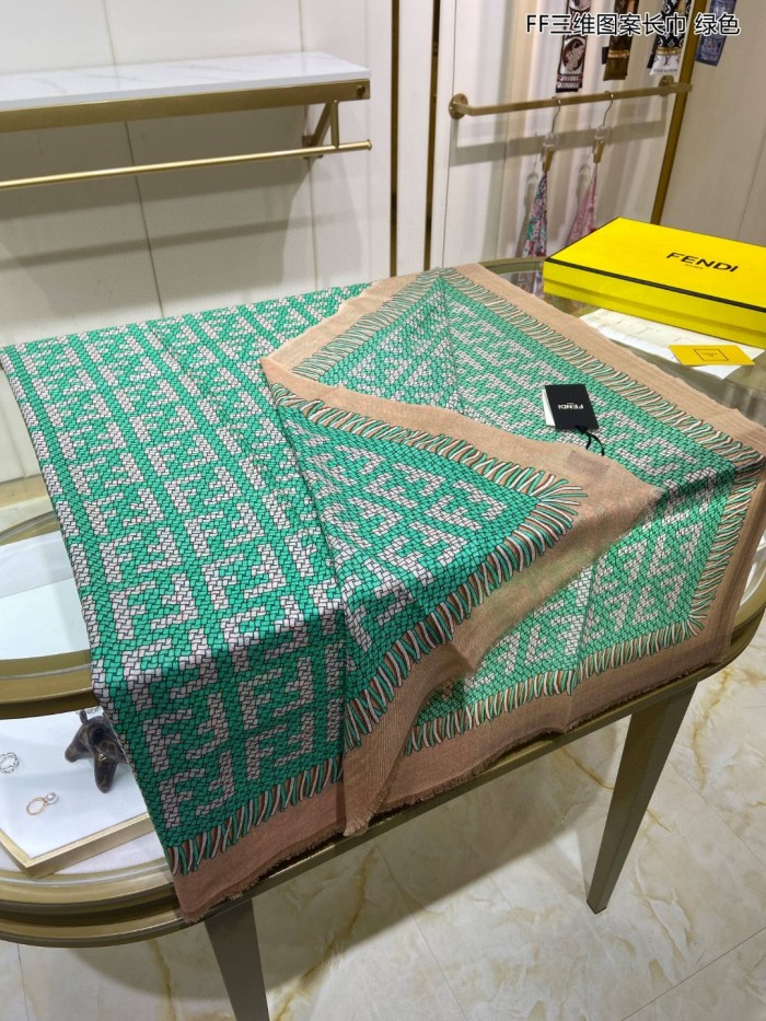 Streetwear Scarf FENDI 326049 SIZE:200*110CM