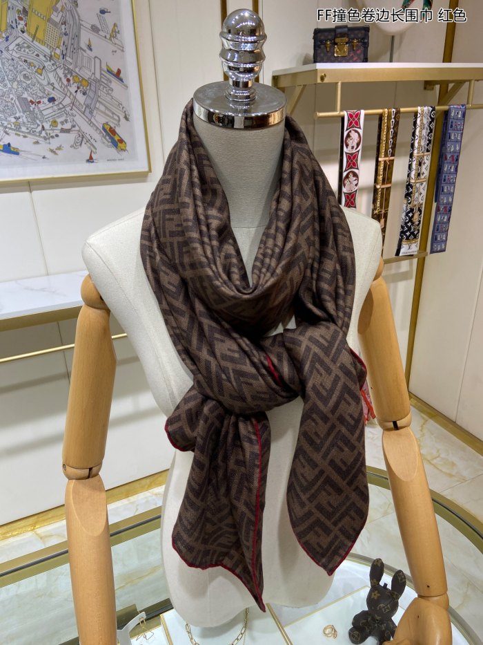 Streetwear Scarf FENDI 326017 SIZE:65*185cm