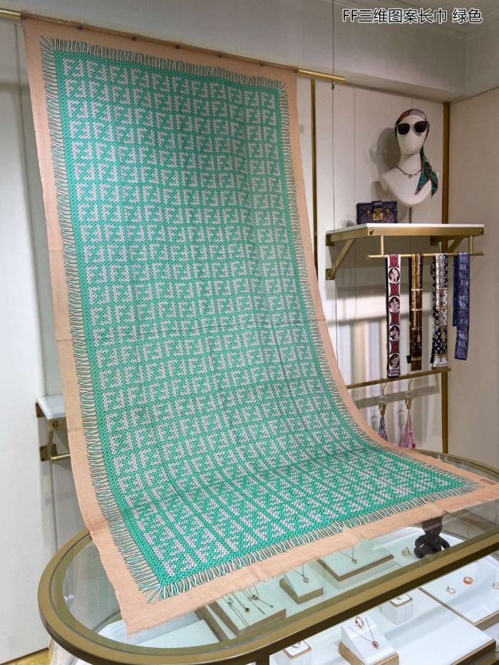 Streetwear Scarf FENDI 326049 SIZE:200*110CM