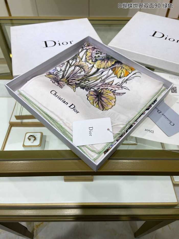 Streetwear Scarf Dior 326019 SIZE:90cm*90cm