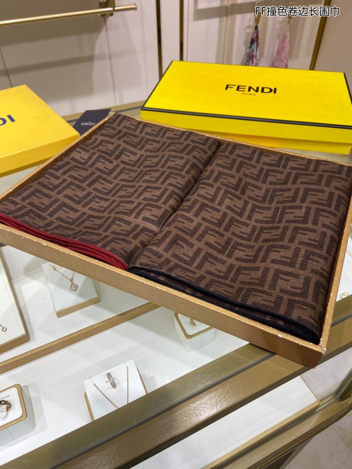 Streetwear Scarf FENDI 326016 SIZE:65*185cm