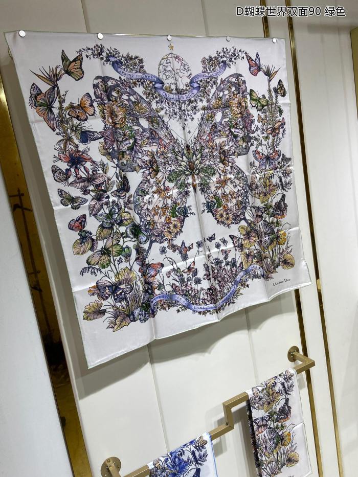 Streetwear Scarf Dior 326019 SIZE:90cm*90cm