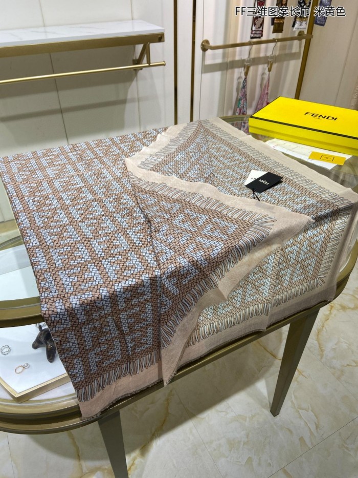 Streetwear Scarf FENDI 326050 SIZE:200*110CM