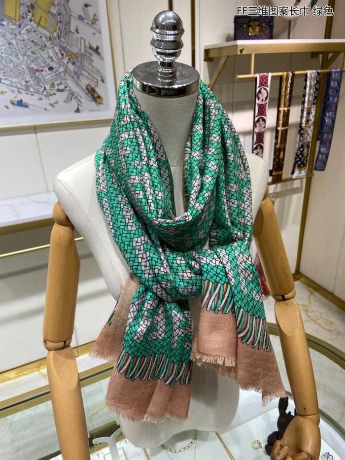 Streetwear Scarf FENDI 326049 SIZE:200*110CM