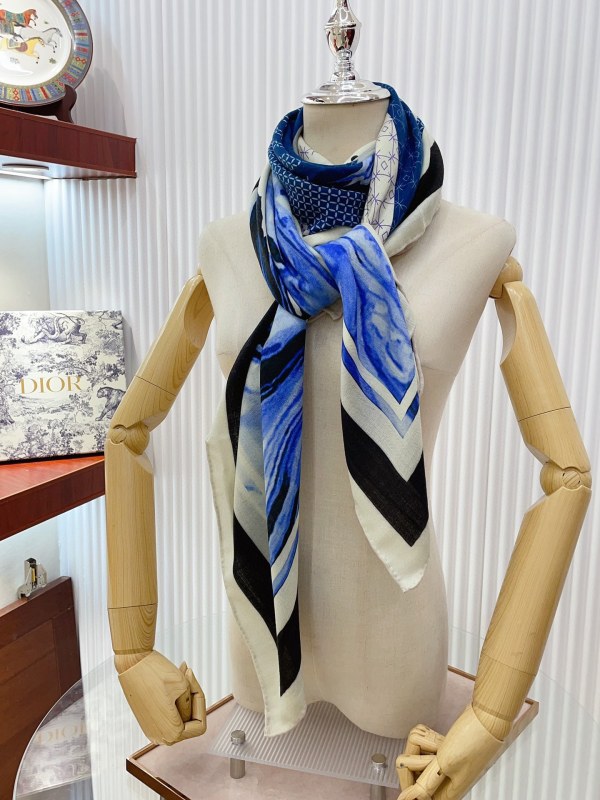 Streetwear Scarf Dior 326059 SIZE:140*140CM