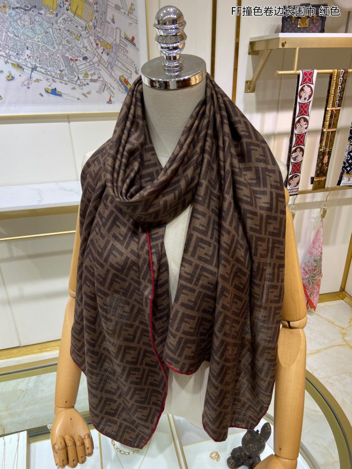 Streetwear Scarf FENDI 326017 SIZE:65*185cm