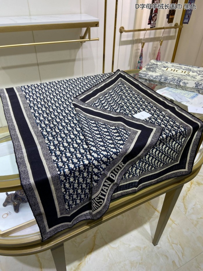 Streetwear Scarf Dior 326042 SIZE:65*185cm