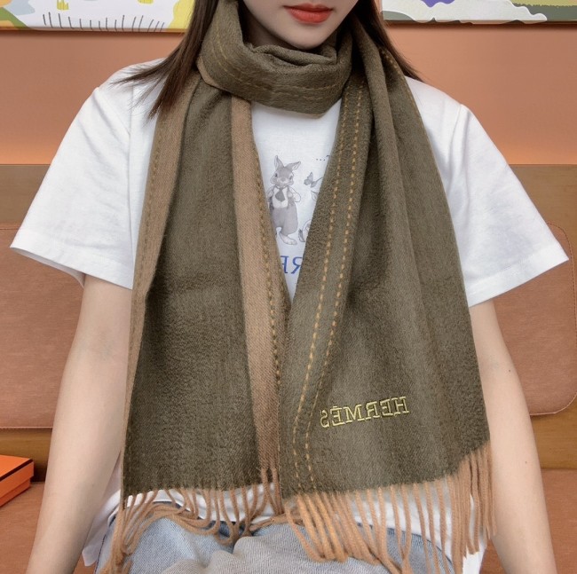 Streetwear Scarf Hermes 325974 SIZE:30x190cm