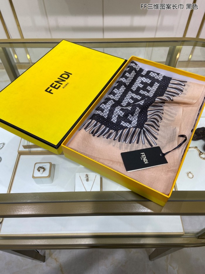 Streetwear Scarf FENDI 326048 SIZE:200*110CM