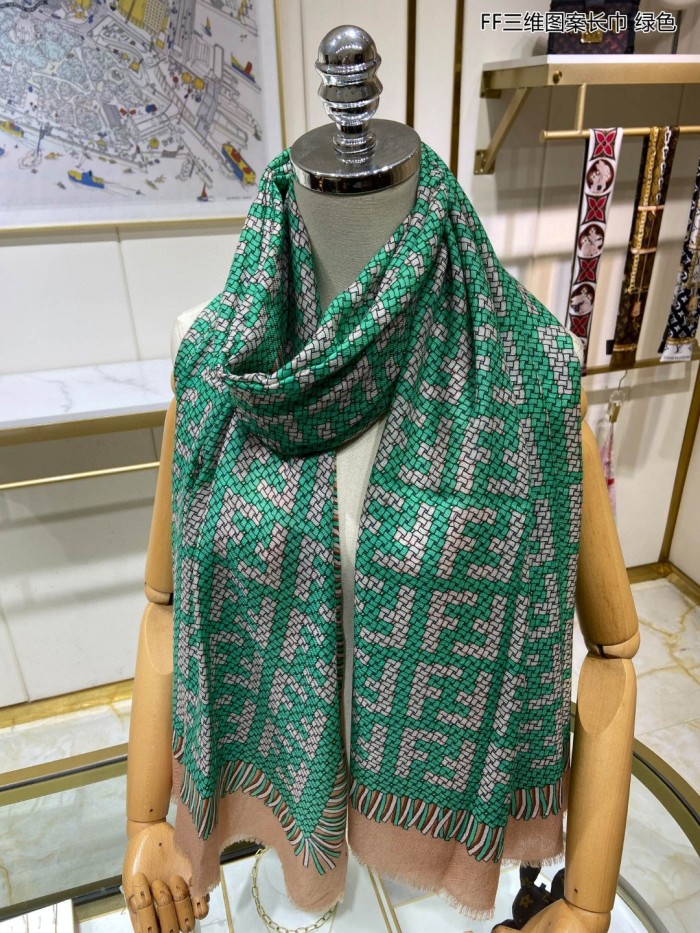 Streetwear Scarf FENDI 326049 SIZE:200*110CM