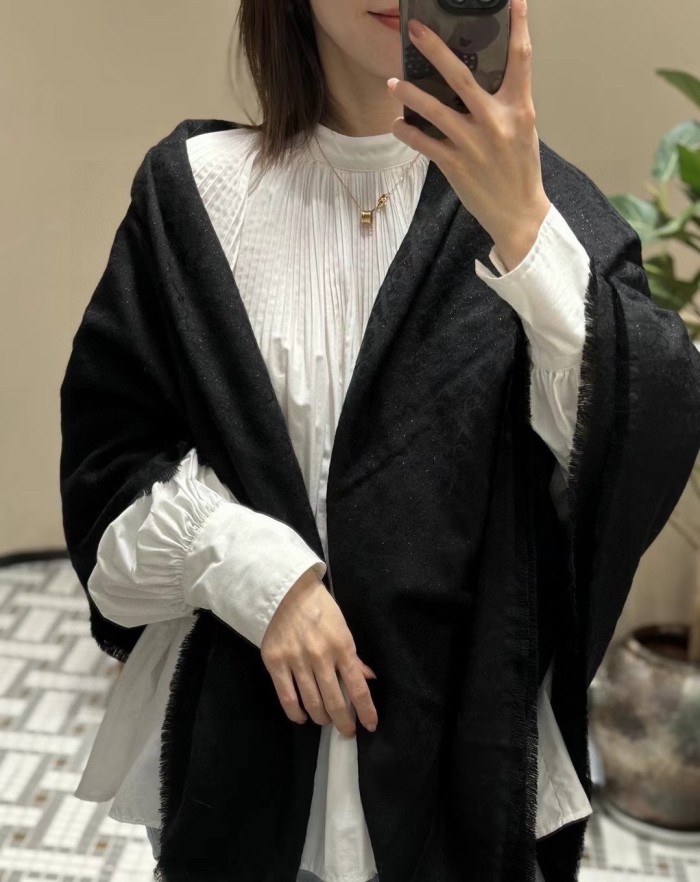 Streetwear Scarf Dior 325985 SIZE:140*140CM