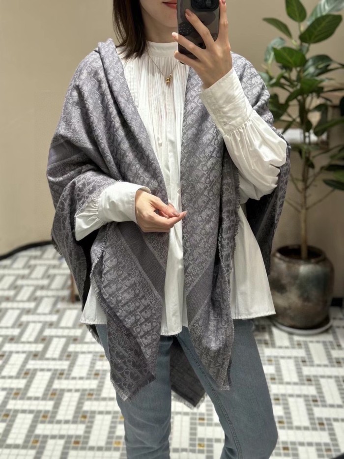 Streetwear Scarf Dior 325983 SIZE:140*140CM