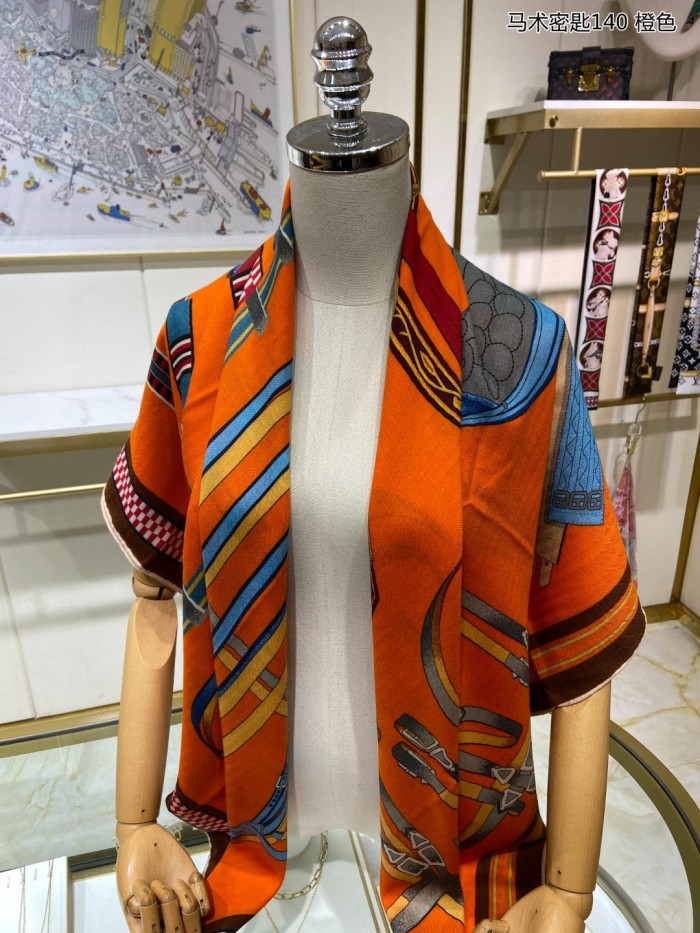 Streetwear Scarf Hermes 326034 SIZE:140cm*140cm