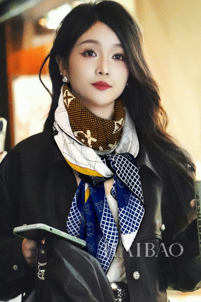 Streetwear Scarf LV 326014 SIZE:140*140cm