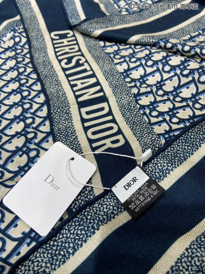 Streetwear Scarf Dior 326040 SIZE:65*185cm